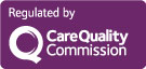 CQC Regulated by Care Quality Commission Official Badge